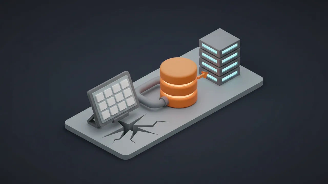 Illustration for خط أنابيب من Airtable إلى Postgres قبل انهيار القاعدة
