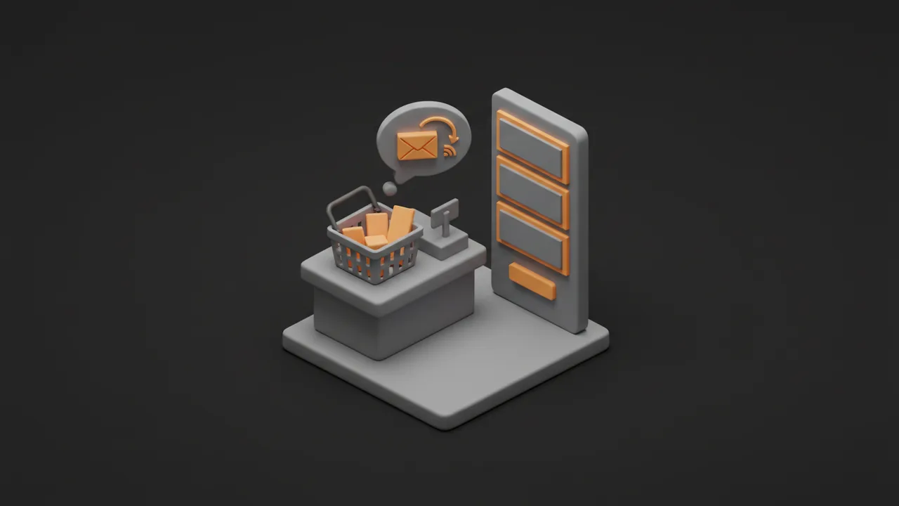 Illustration for E-Mail-Flows für abgebrochene Warenkörbe und nach dem Kauf