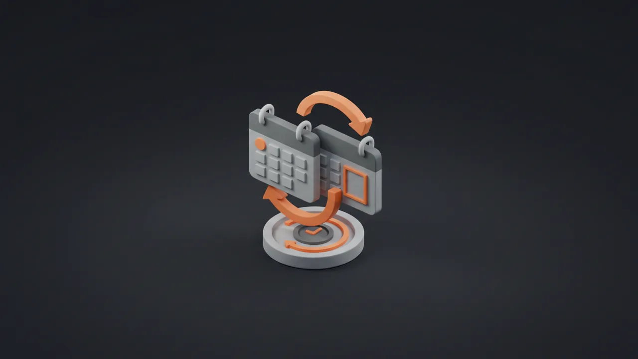Illustration for Scheduling app with Google and Outlook sync
