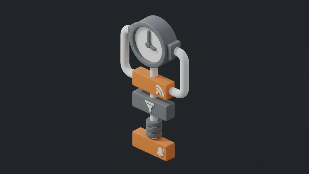 Illustration for Scheduled scraper and data pipeline with alerts