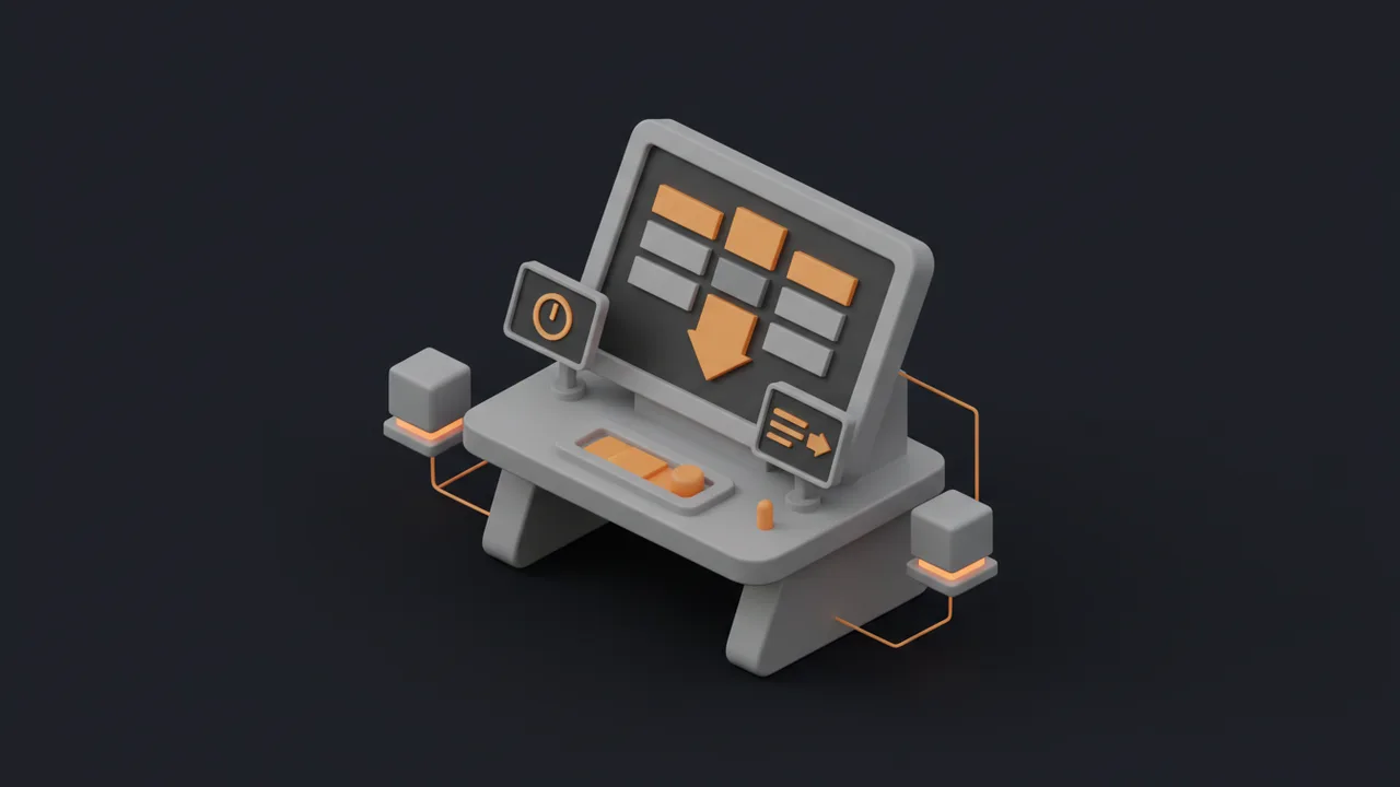 Illustration for وكيل يقوم بفرز الدعم قبل أن تستيقظ