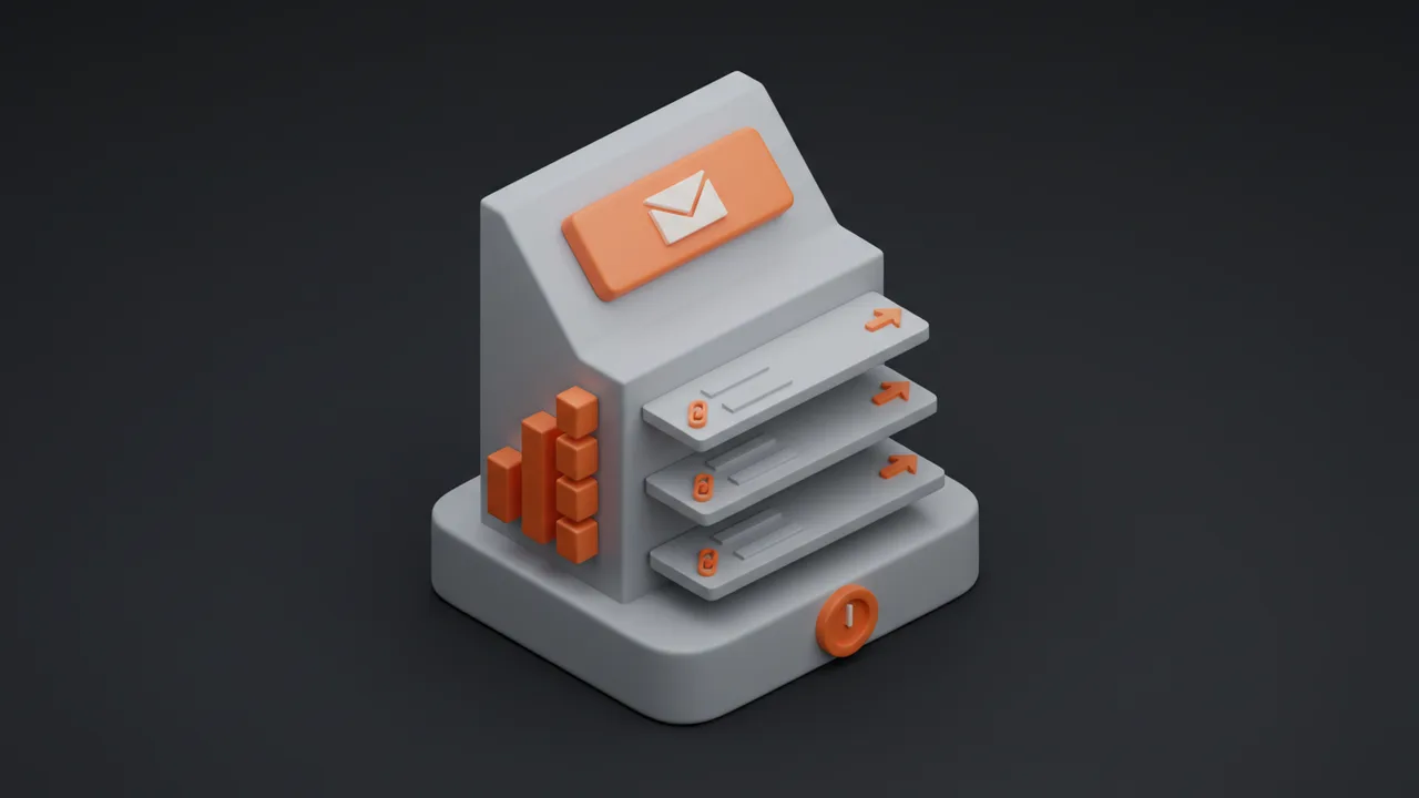 Illustration for صفحة قائمة انتظار مع حلقة إحالة مدمجة